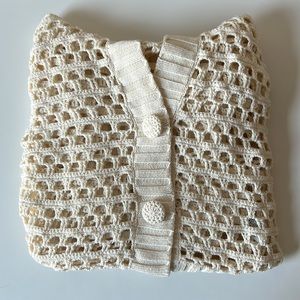 Crochet sweater